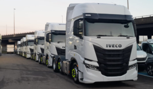 Ivecolineup Iveco Truck line up close